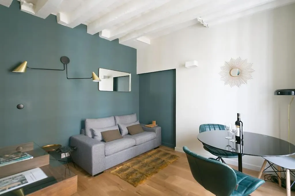 Romantic Brand New Suite In Central Paris, Bathroom, Kitchen Apartment