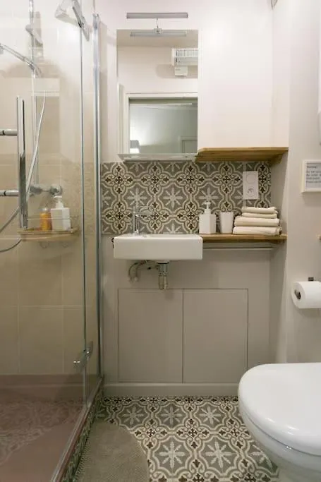 Romantic Brand New Suite In Central Paris, Bathroom, Kitchen France
